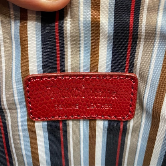 This is a Tuci Italia Red Purse - Picture 7 of 11